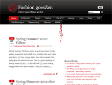 Tablet Screenshot of fashion.goeszen.com