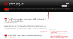 Desktop Screenshot of goeszen.com