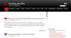 Desktop Screenshot of gaming.goeszen.com